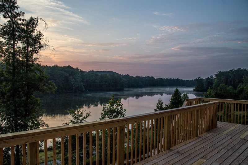 Lake and Back Porch