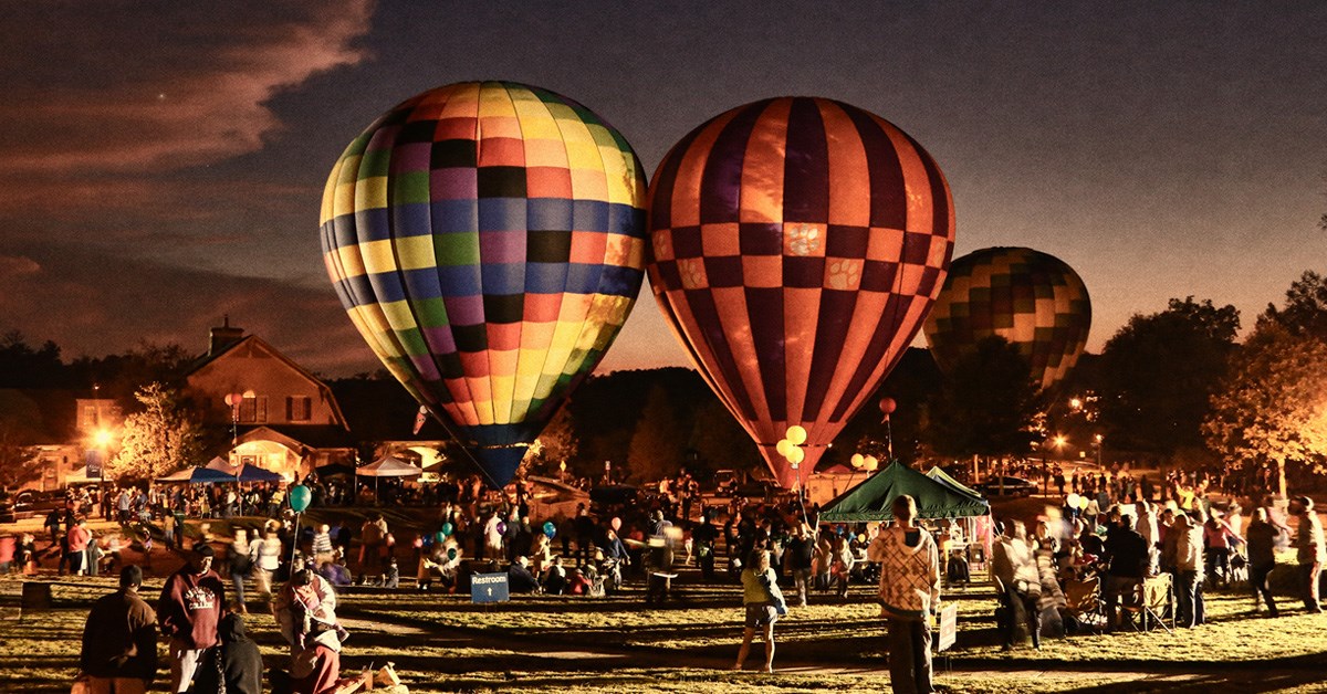 can u take dogs into balloon festival