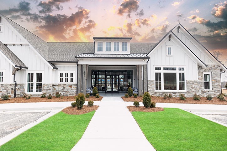 Entrance of The Retreat at Sterling Clubhouse